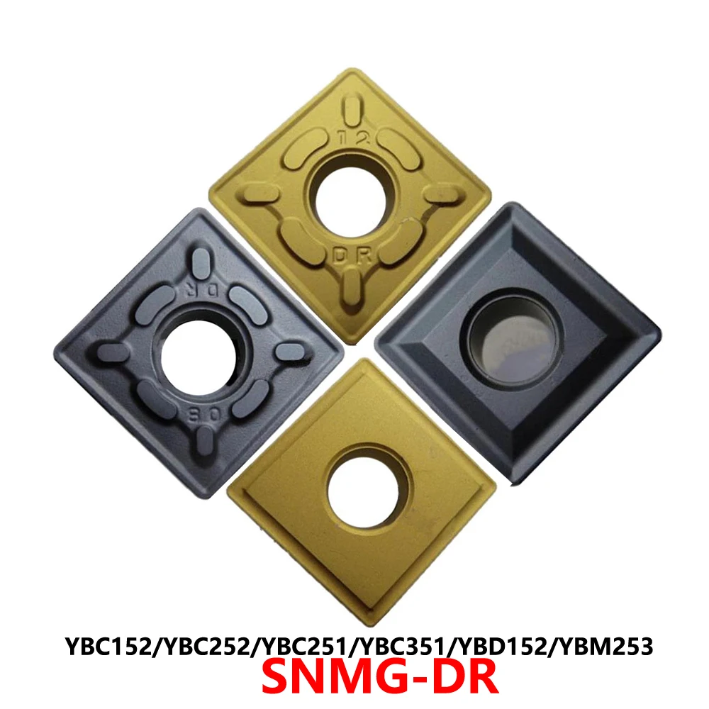 

Original SNMG120408 SNMG120412 SNMG150612 SNMG150616 DR ER 15 YBC152 YBC252 YBD152 Carbide Inserts SNMG SNMG1204 CNC Tools Blade