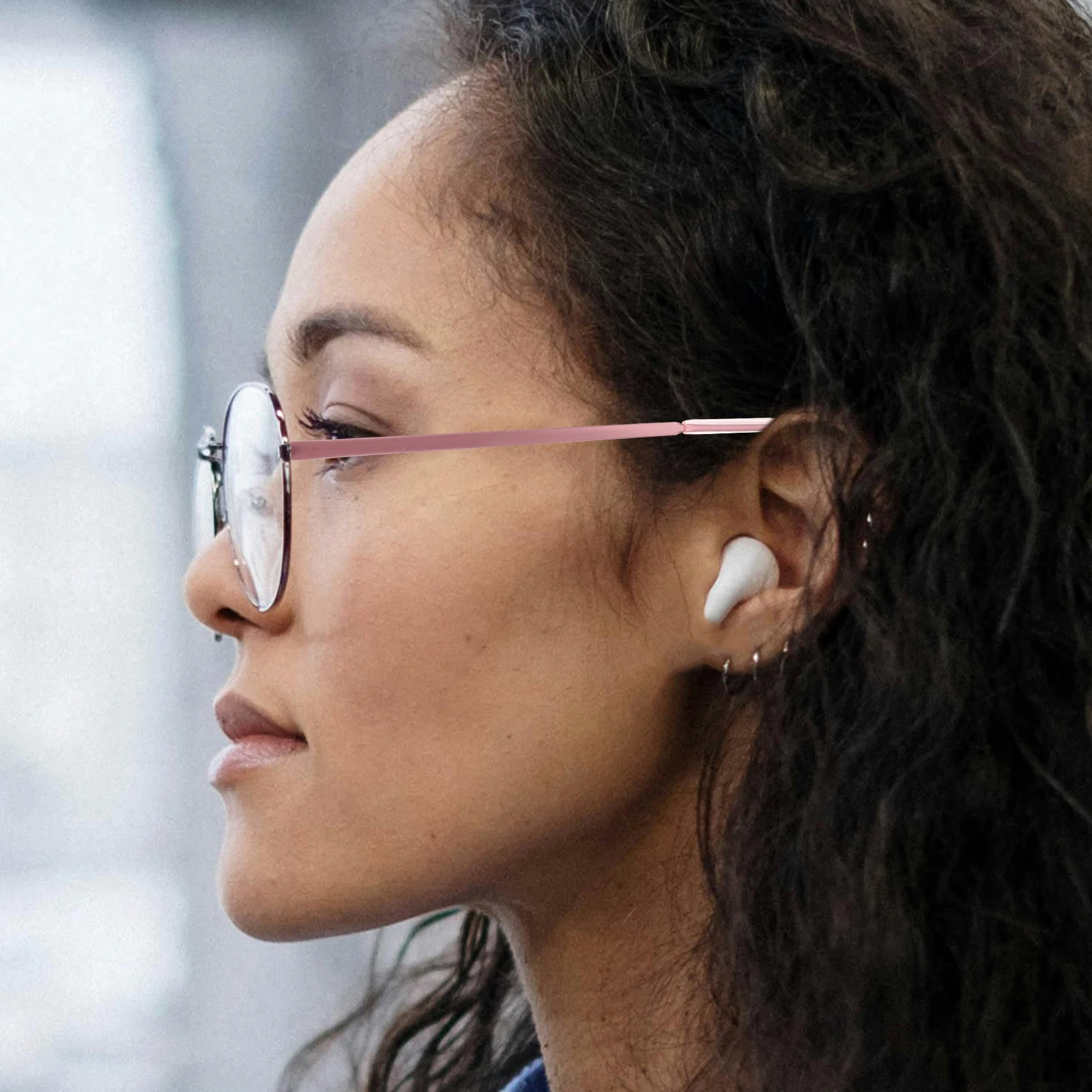 

Glasses Arm Replacement Transparent Foot Cover Metal Resin Durable Universal Eyeglasses Repair Kit For Sunglasses Reading Myopia