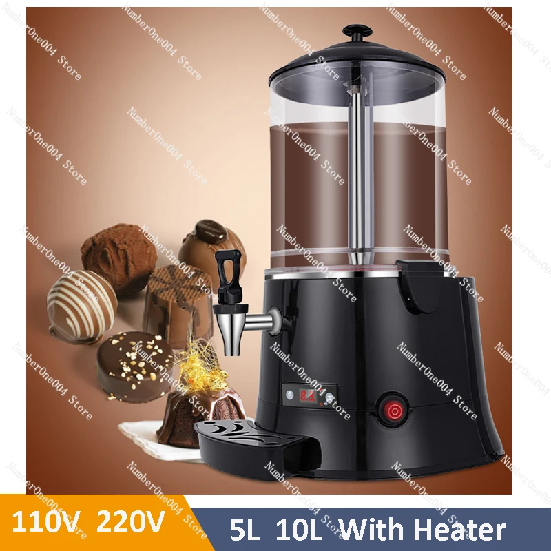 

110V 220V Hot Chocolate Machine 10L Drinking Hot Chocolate Dispenser Milk Tea Soy Bean Coffee Wine Dispenser Kitchen Appliance