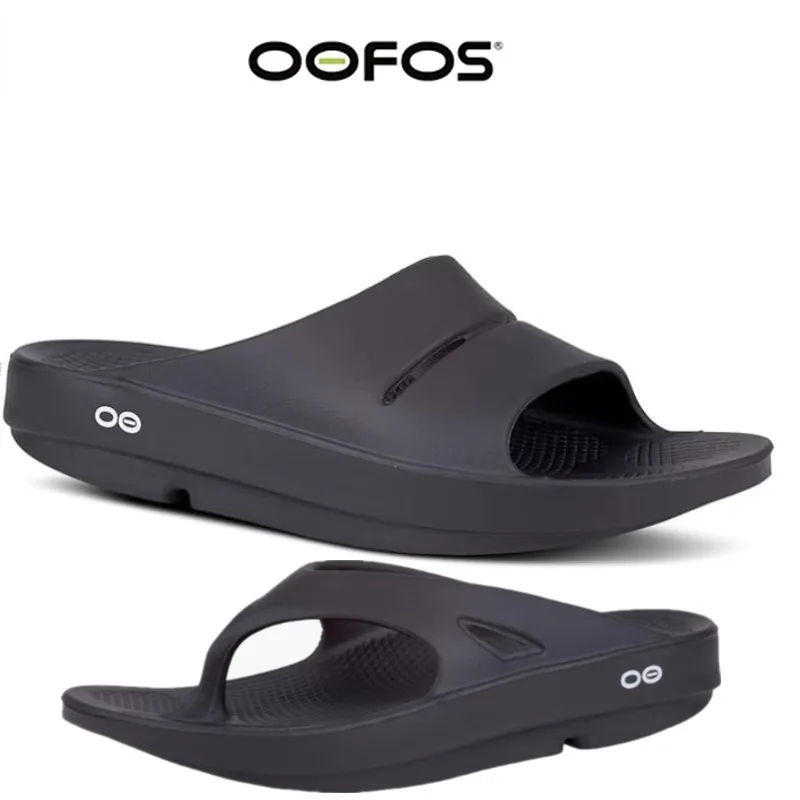 OOFOS  Sandals - Lightweight Recovery Shoes Slippers Men Women Soft Bottom Indoor Home Slides Sandals Light Beach Shoe