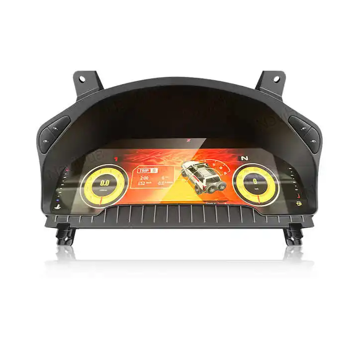 

For Cluster Cockpit 12.3inch Lcd Speedometer For NISSAN PATROL Y61 Car Dashboard Virtual Instrument Speedometer