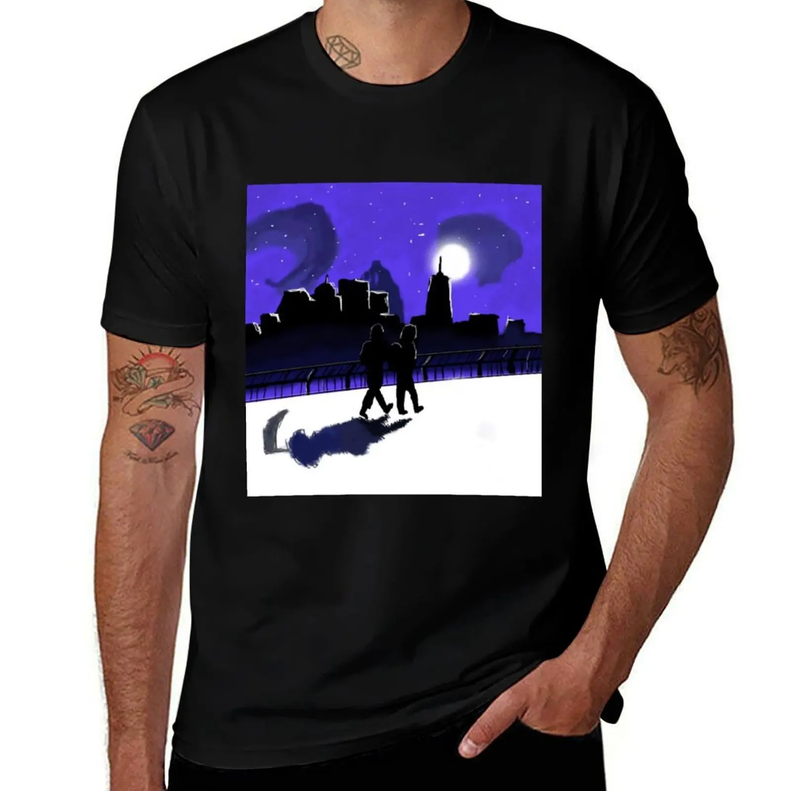 They Both Die at the End Book Cover- Updated T-Shirt Sporty Casual Quick Dry T-Shirt