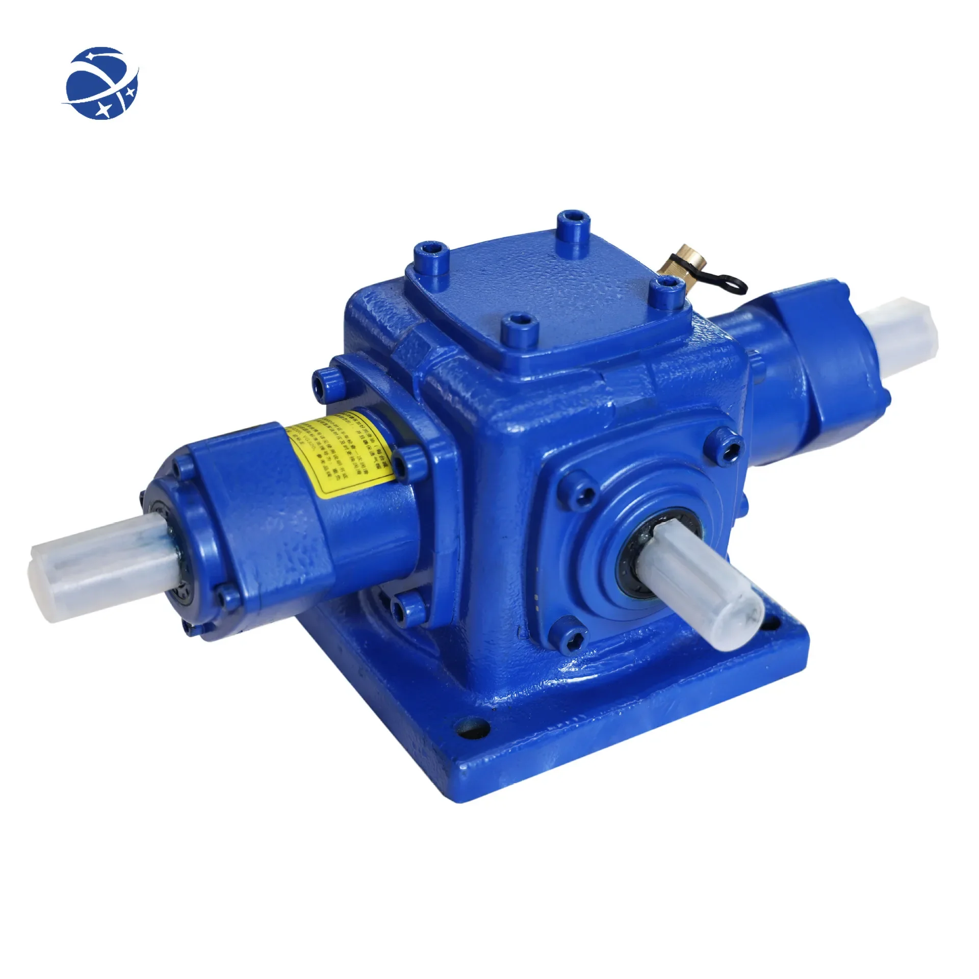 High quality T series spiral bevel steering rotary slasher gearbox lawn mower spare parts agricultural gearbox