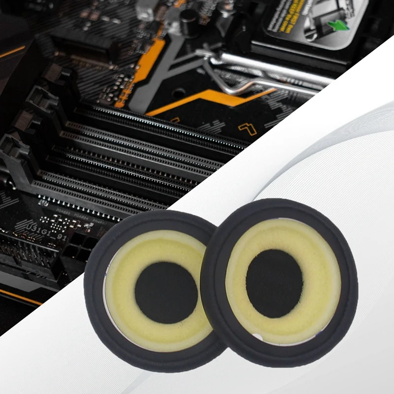 1 Pair Headphone Cover For Jabra Evolve20 Headphone Easily Replaced Headphone Protector Sleeves Buckle Earphone Earmuff Durable