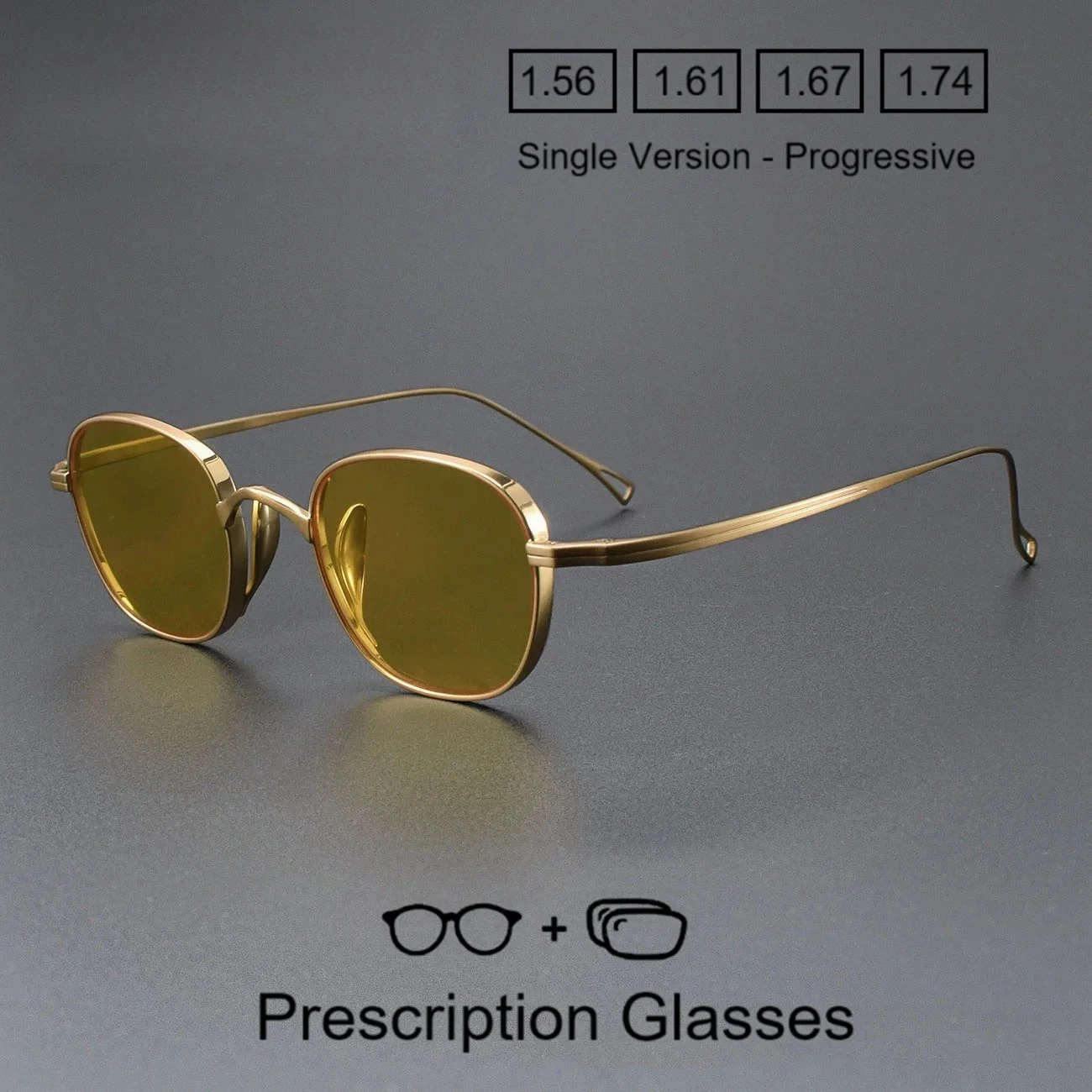 نظارات OLLYMURS المستقطبة للرؤية الليلية للقيادة نظارات طبية بصرية مخصصة لقصر النظر مد البصر نظارات شمسية تقدمية