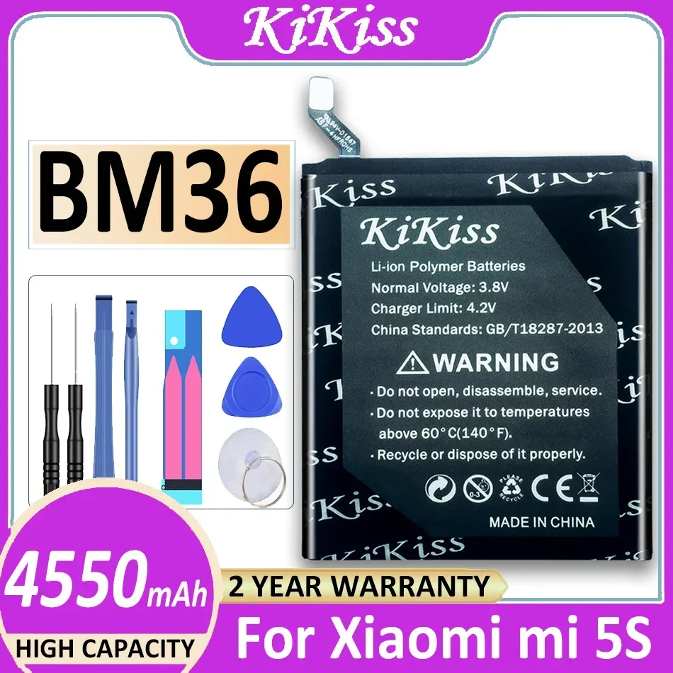 

BM36 BM 36 4550mAh Battery For Xiaomi 5S M5S MI5S For Xiao Mi 5S Bateria + Tracking Number