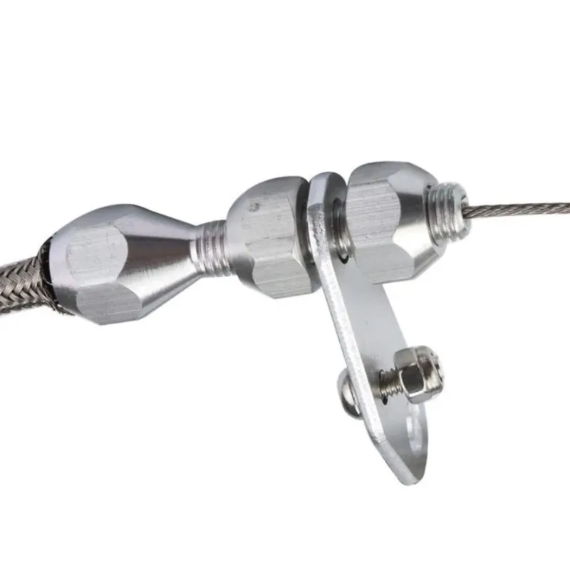 AU28-Mopar For 727 Stainless Steel Braided Kickdown Throttle Gas Cable Transmission Control Line