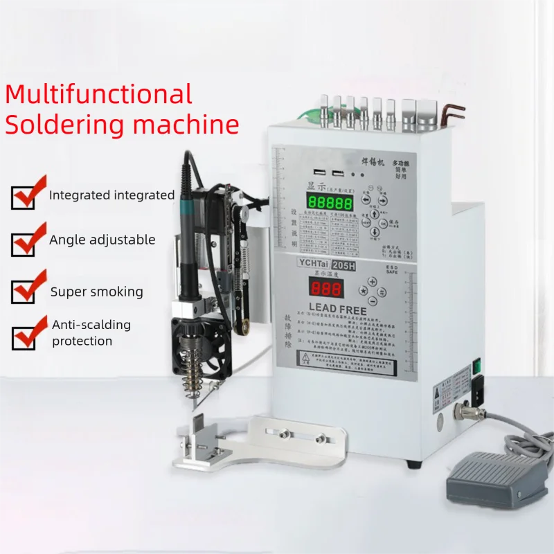 ZTEN Multi-functional Soldering Machine USB Circuit Board DB Head Aviation Plug Welder Wires Welding Machine Soldering Station