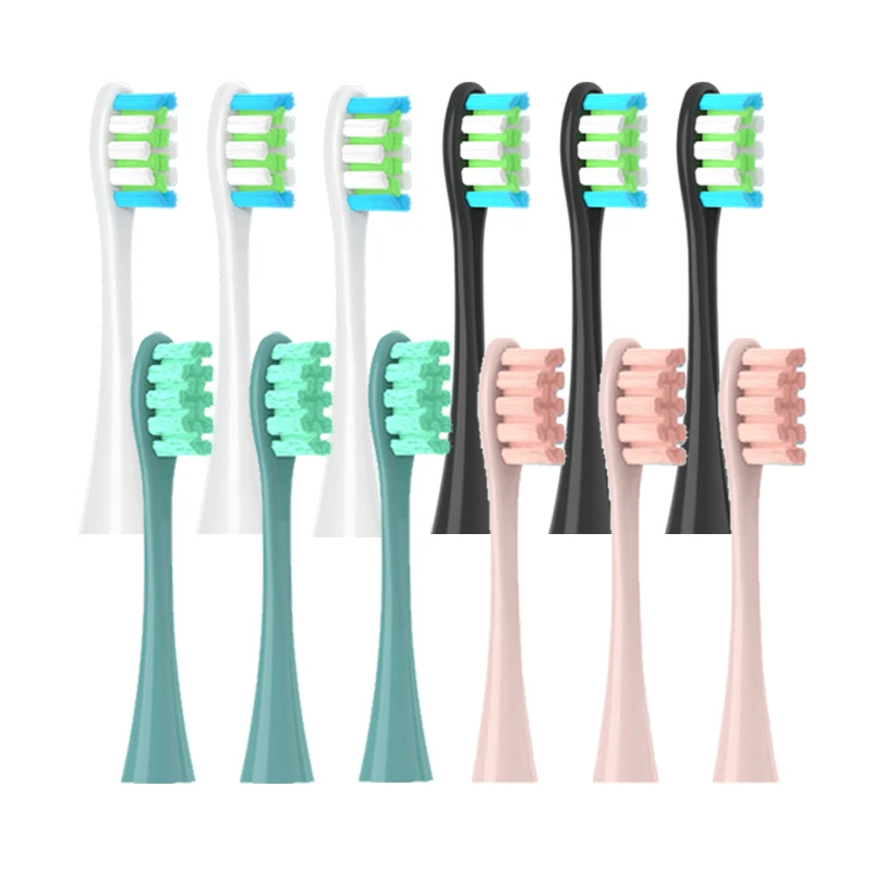 4pcs/6pcs Brush Heads for Oclean Electric Toothbrushes Universal Vacuum Sealed Packaged