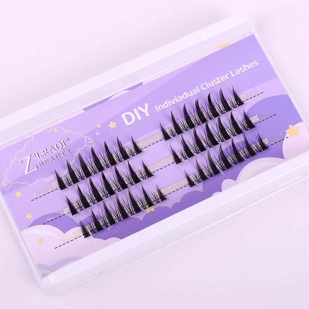 Individual Lashes False Eyelashes Manga Lashes Natural Thick Single Cluster Segmented Korean Makeup Cos Fake Eyelash Extensions