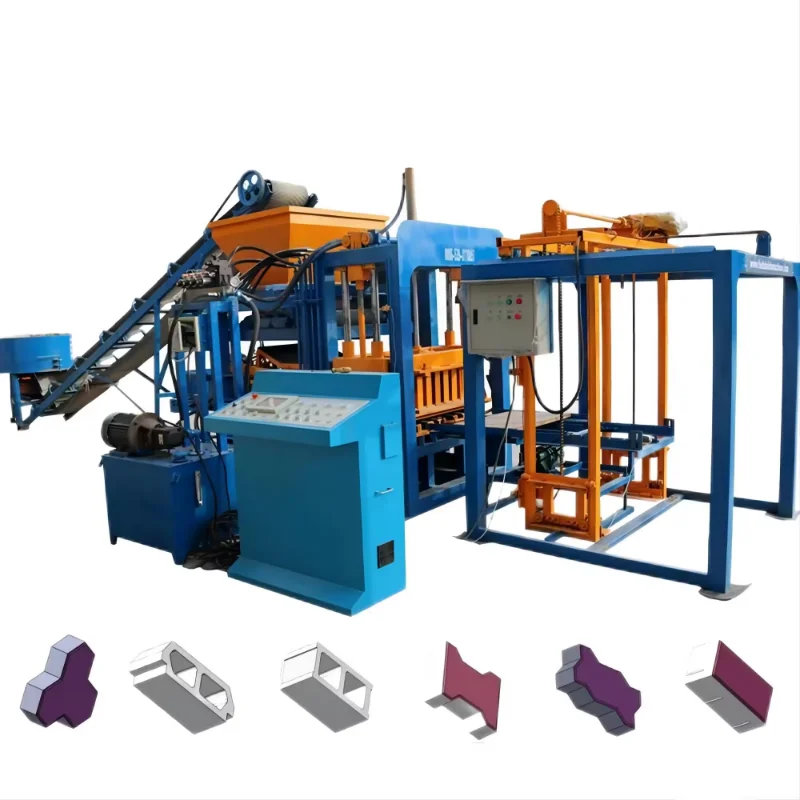 YG Factory QT4-18 Concrete Interlock Block Making Molding Machine Construction Cement Automatic Brick Making Machine Price Sale