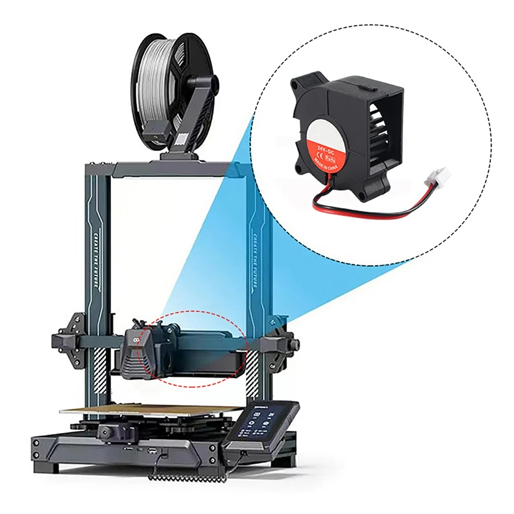 عدة مروحة تبريد للطابعة ، Neptune 4 ، 3D ، من من من من من نوع x ، من من من من نوع x ، 24V