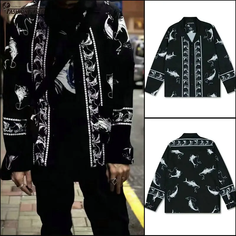 

Женский кардиган Neighborhood Zhang Zifeng Long Sleeve с принтом, свободного кроя, в пляжном стиле, с открытыми рукавами, ветрозащитный, с принтом.