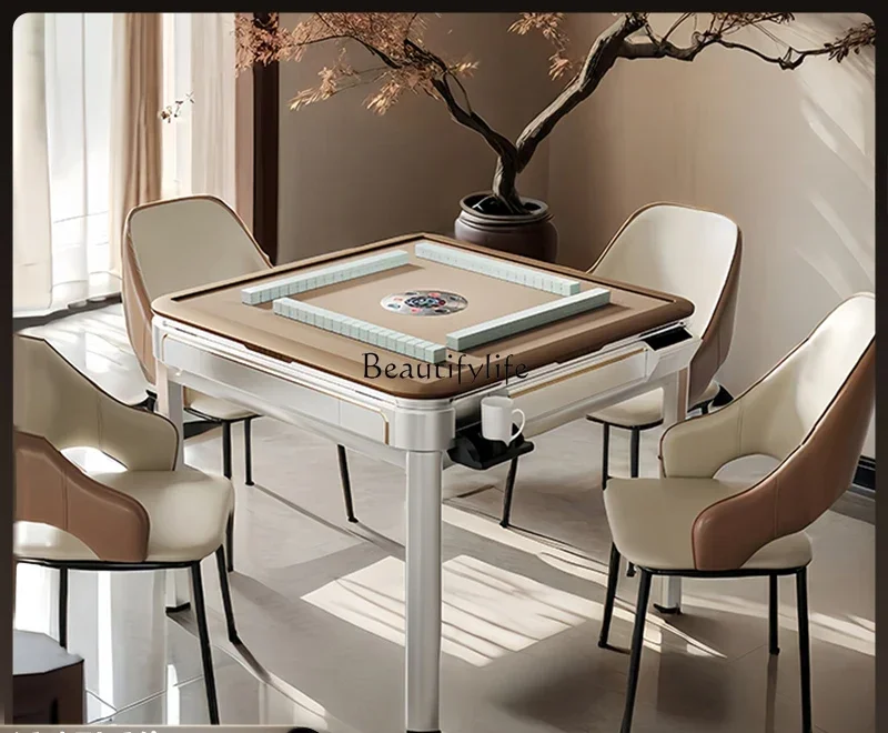 

LX1Fully automatic integrated dual-purpose four-port machine bass electric mahjong table roller coaster
