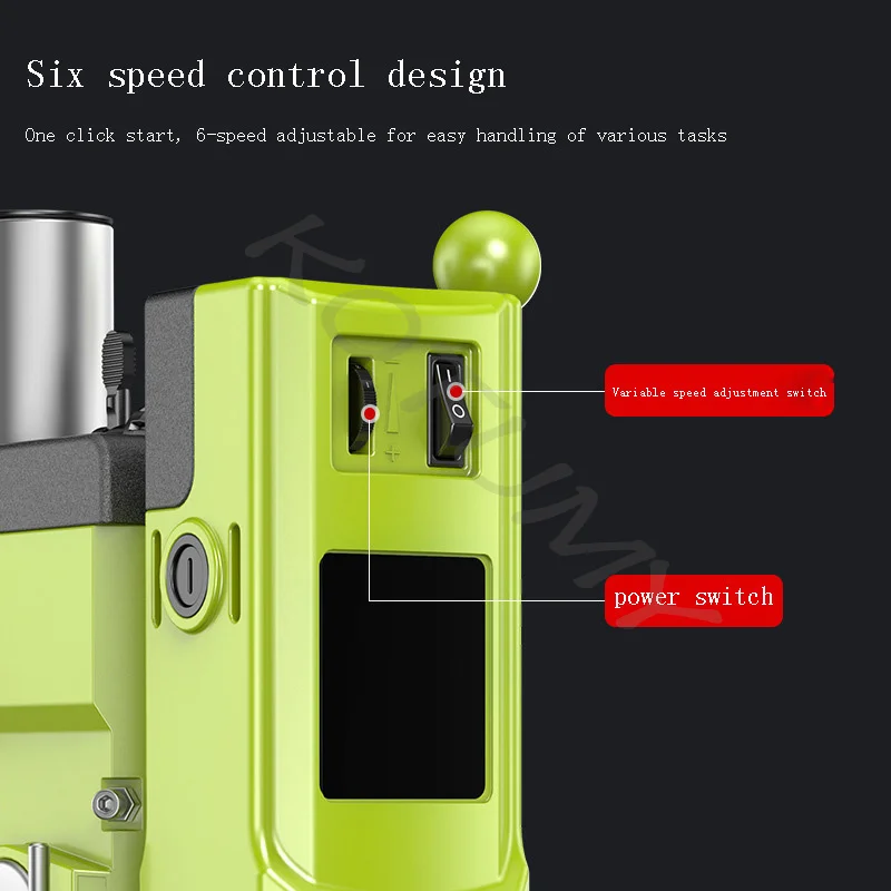 6-Speed Benchtop Drill Press Drilling Machine High Precision Bench Drill 220V Industrial Grade Drilling Machine