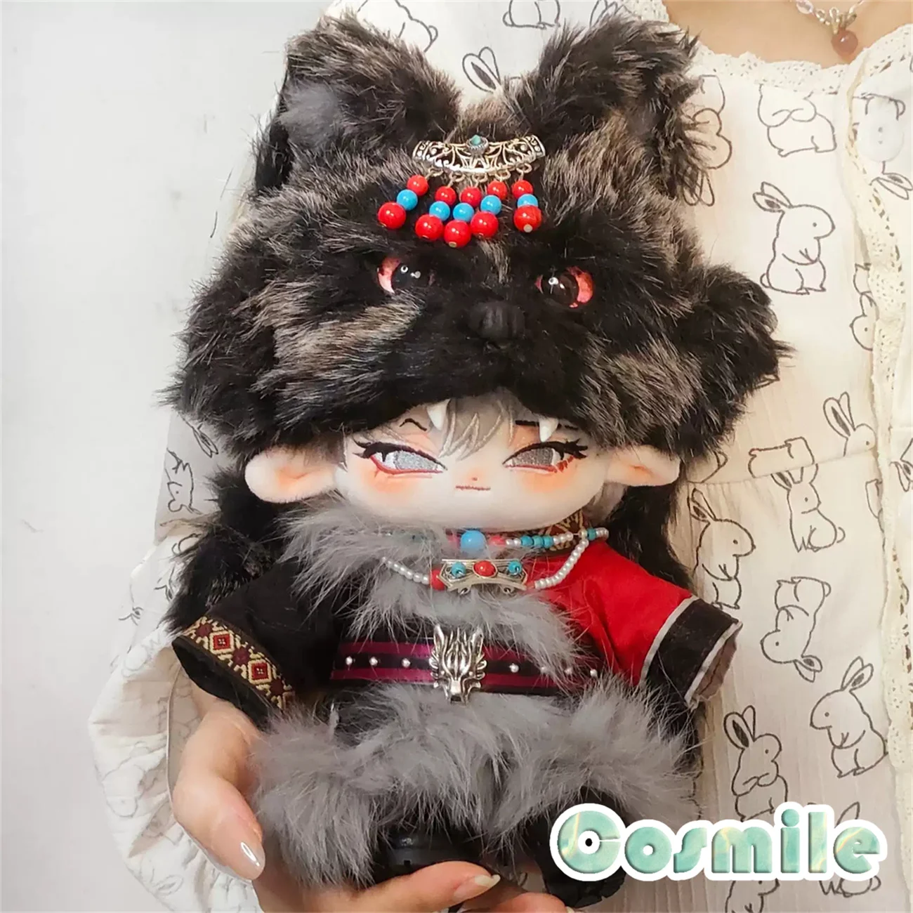 Kpop Idol Star Court Priest Hat Cross Choir Dress Suit 10cm 20cm 15cm 40cm Plush Doll's Clothes Doll Accessories Shengxin FS Apr