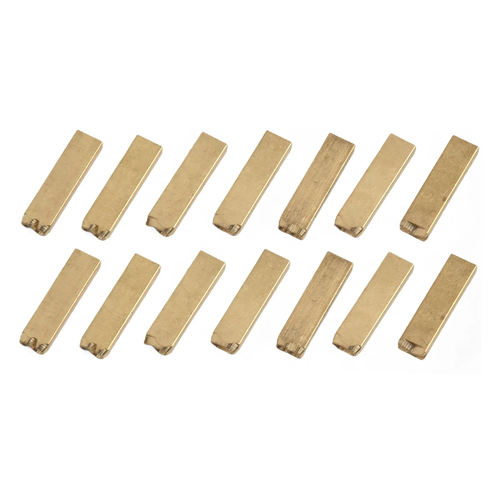 1set 2*3*15mm Hot Stamping Copper Letter Thermal Ribbon Printing Font Coding Machine Word Grain For Manual Coding Machine