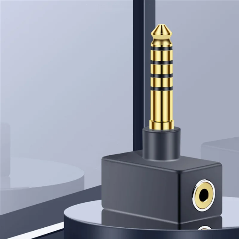【Consumer-Favorite!】Jack Adapter Headphone Adapter Balanced Multi-Function Audio Player Adapter 3.5Mm Stereo Male To 4.4Mm Femal