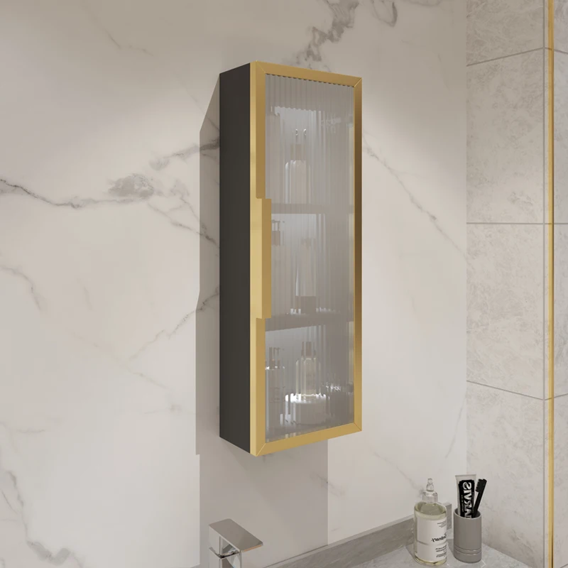 

Design Wall Mounted Sink Vanity Storage Waterproof Light Emitting Diode Bathroom Mirror Cabinet with Light Emitting Diode