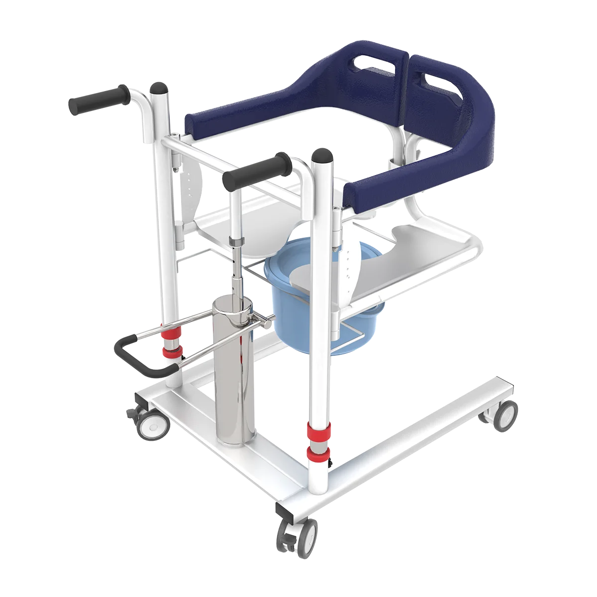 Shift chair Patient Transfer Lifter for Home Use and Facilities , Transfer to bed or sitting toilet,Foot stepping hydraulic lift