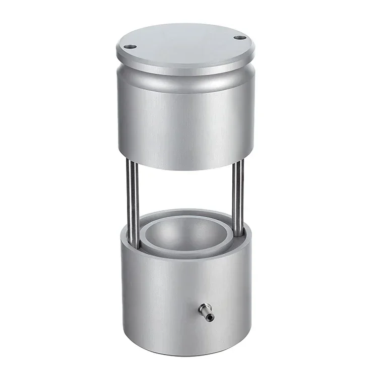 Customize Aluminum Press 55mm Clear Ice Ball Maker Silver Round  Mold for Whiskey Price Discounts