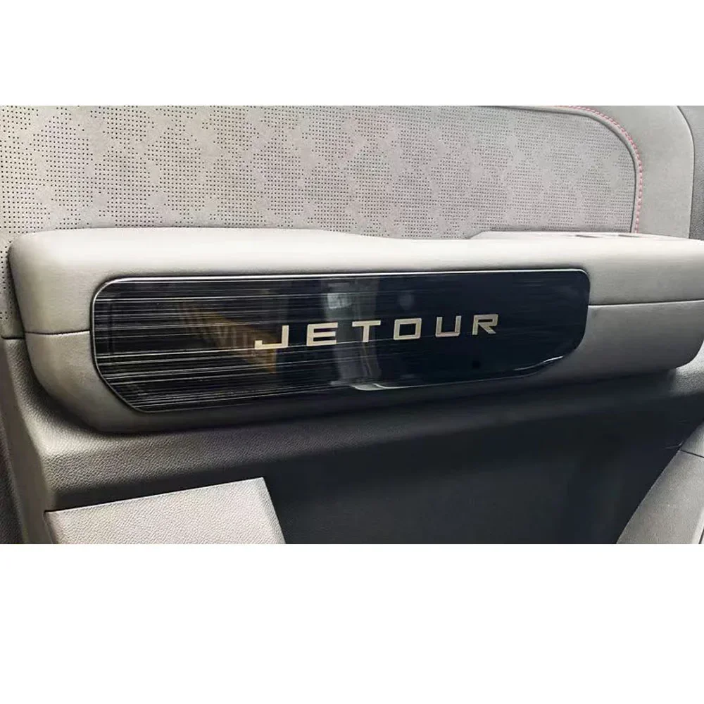 

Car Stainless Steel Door Handle Panel Decorative Cover For Chery Jetour Traveller T2 2023 2024 Modification Accessories