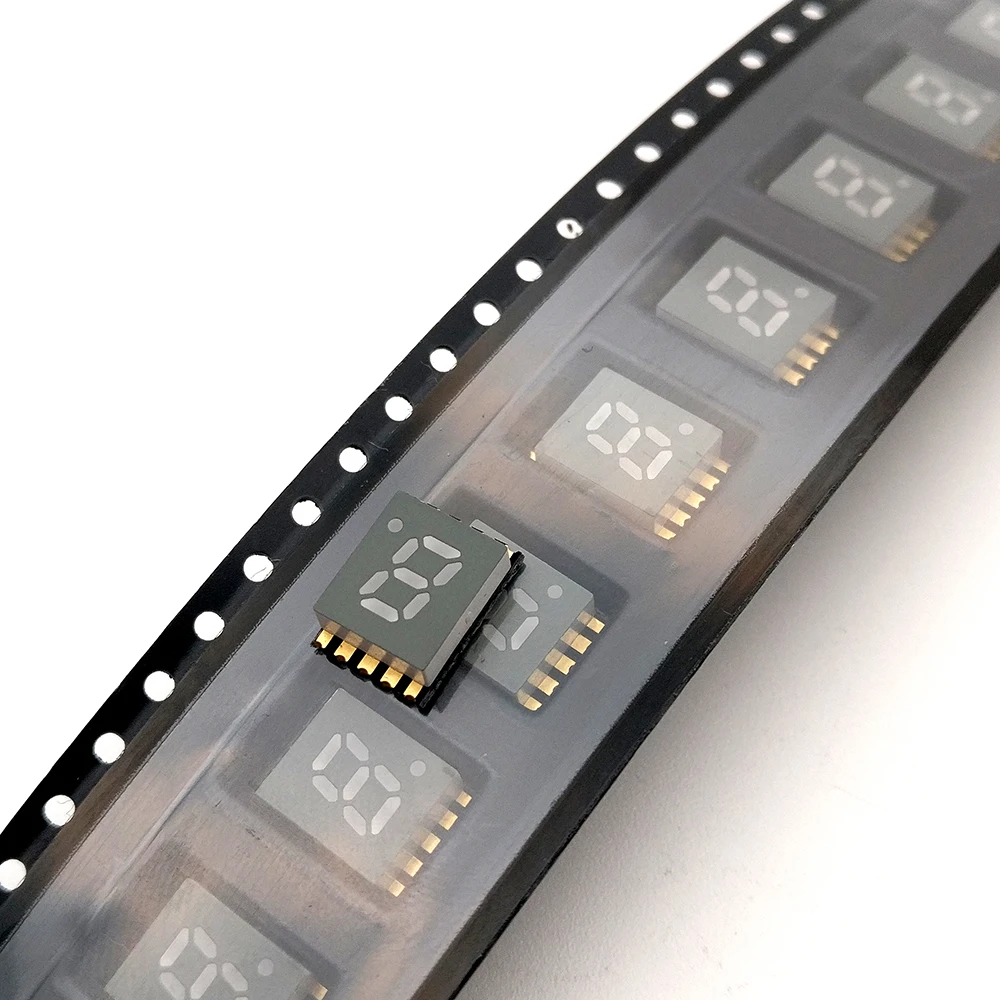 10PCS New and original SMD 1 Bit 0.2 inch Digital Tube LED Display blue  Light 7 Segment Common Cahtode/ Anode