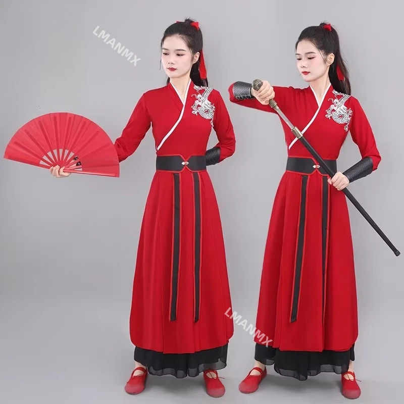 Costume da spettacolo di danza classica, esame d'arte di danza dei fan femminile, canzone di battaglia Bicang, costume da spettacolo per orologi femminili