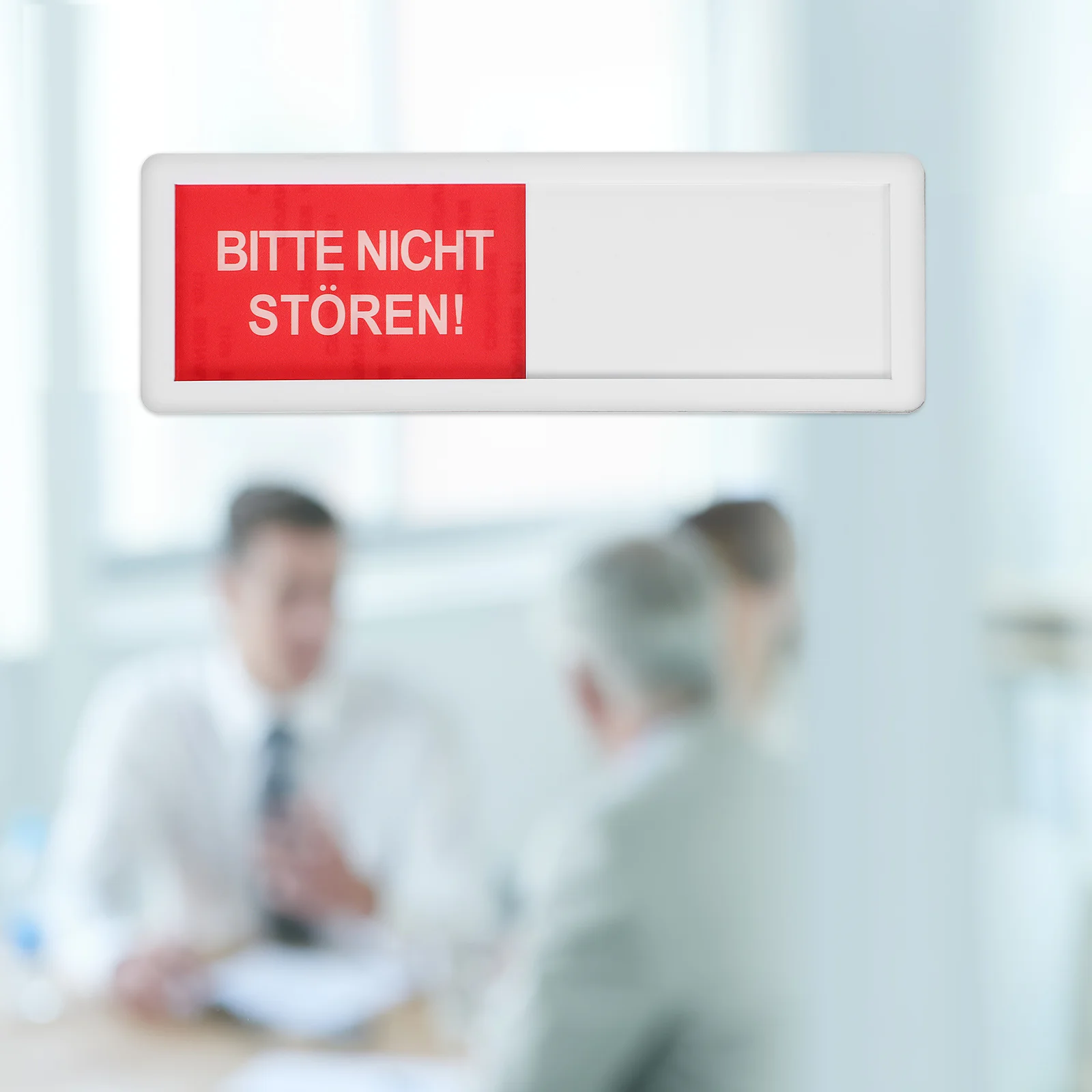 

2Pcs Privacy Door Signs German Adjustable Slider Vacant Occupied Indicator High Visibility Acrylic Material