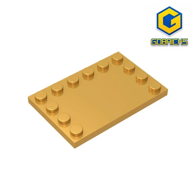 Gobricks GDS-757 PLATE 4X6 W. 12 KNOBS compatible with lego 6180 children's DIY Educational Building Blocks Technical