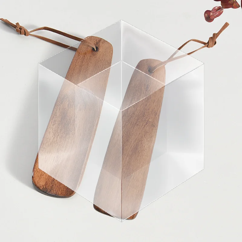Solid Wood Shoe Horn 15.5-31cm Short Handle Shoe Helper, Portable Shoe Spatula For Pregnant Elderly Home Hotel Shoe Tools