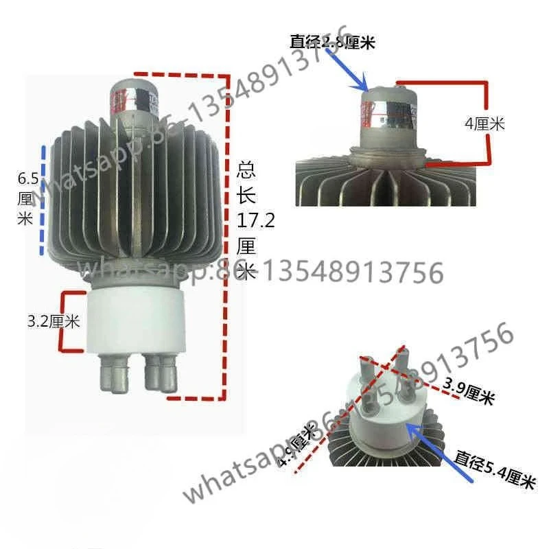 

7T62R Vacuum Tube E3062 High Frequency Heating Tube 2.8 kW 4 kW Universal Spot