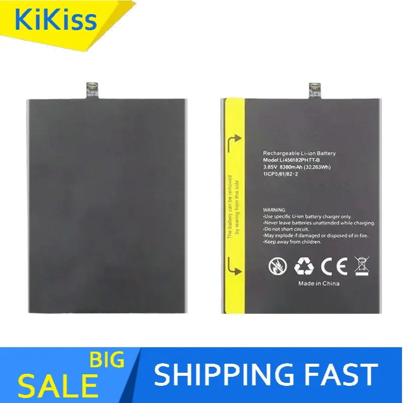 8380mAh Mobile Phone Battery Li456182PHTT-B For Blackview BV8800