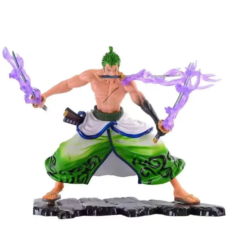 In Stock One Piece Anime Figure GK Roronoa Zoro Action Figure PVC Collection Cartoon Model Doll Gift Toys Decoration New  ！！！