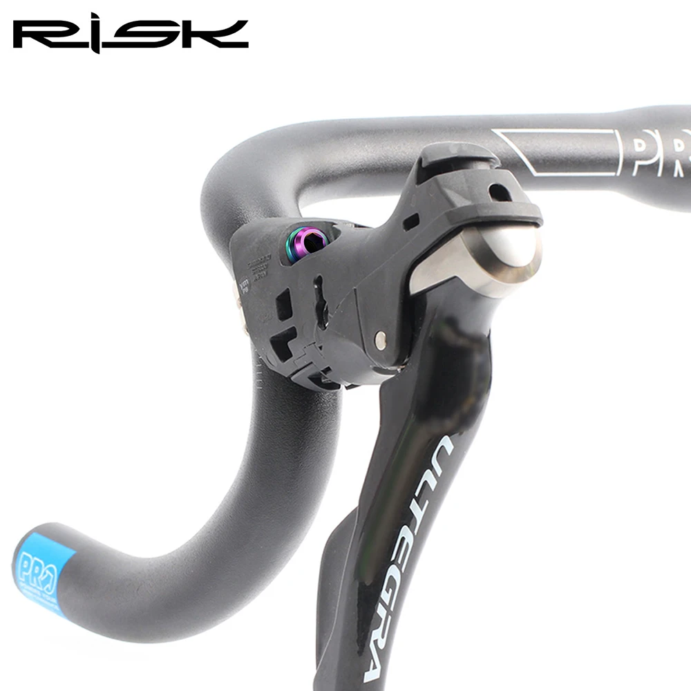 RISK RT120 RT121 Road Bicycle Shifter Lever Fixing Bolts Bike Shift Ring Screws Spacer Washer Titanium Alloy Bicylce Screws