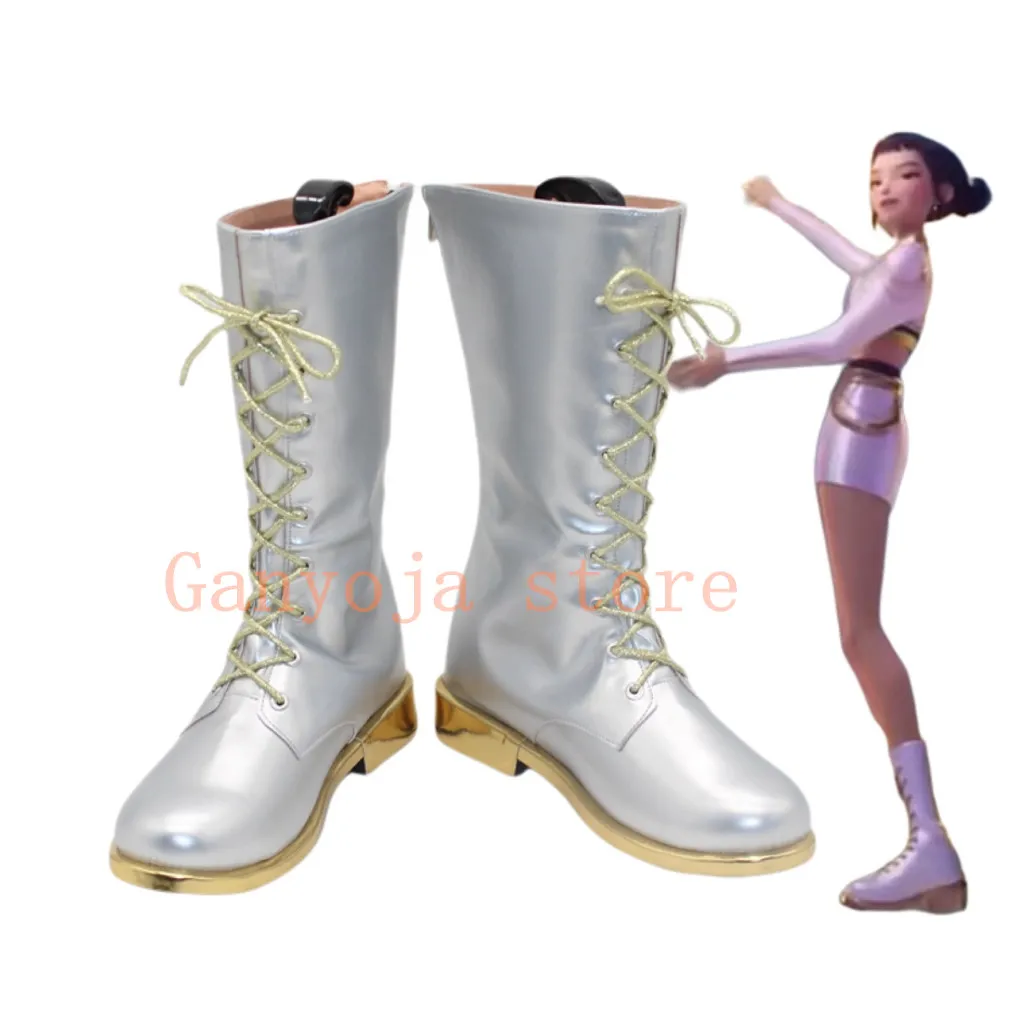 Buty do cosplayu Rumi Mira Zoey, buty KPop Demon Hunters, buty dla dziewczyn, buty do kostiumu anime, buty dla dorosłych i dzieci
