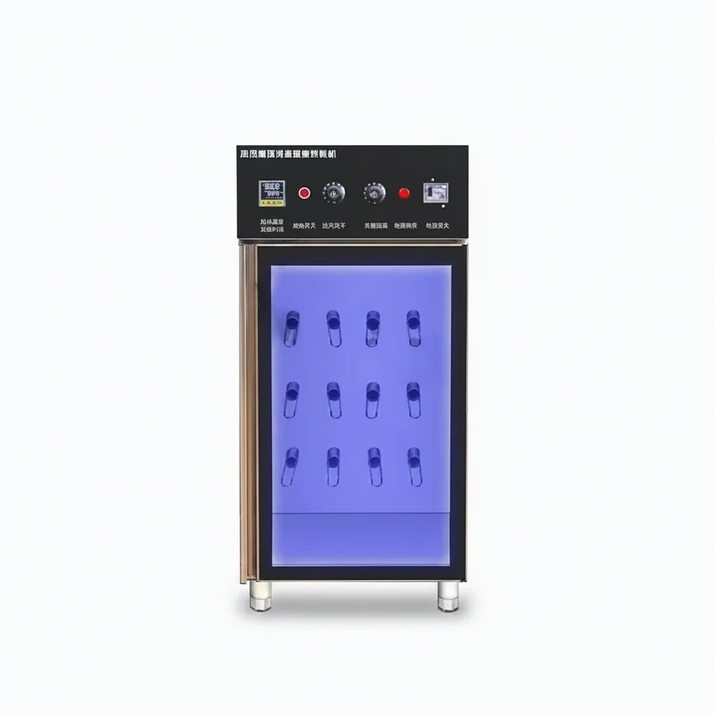 Commercial Shoe Washer, SUS304 Stainless Steel Shoe Dryer Machine, Heavy Duty 10-Pair Electric Dryer, Laundromat Equipment