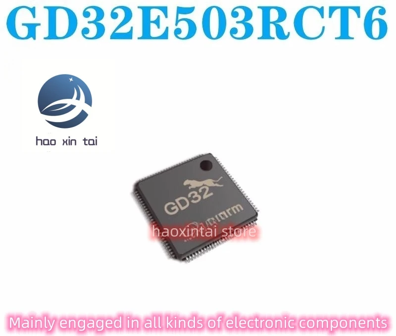 10pcs spot consultation GD32E503RCT6 LQFP64 MB easy innovation compatible with STM chip /MCU/ MCU