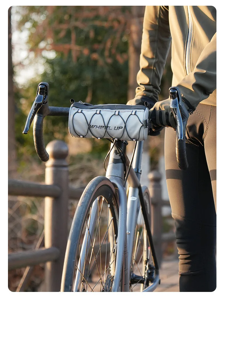 

1.1L Large Capacity Waterproof Bicycle Handlebar Bag Front Tube Bag Multifunctional Bike Bag for MTB Road Bike