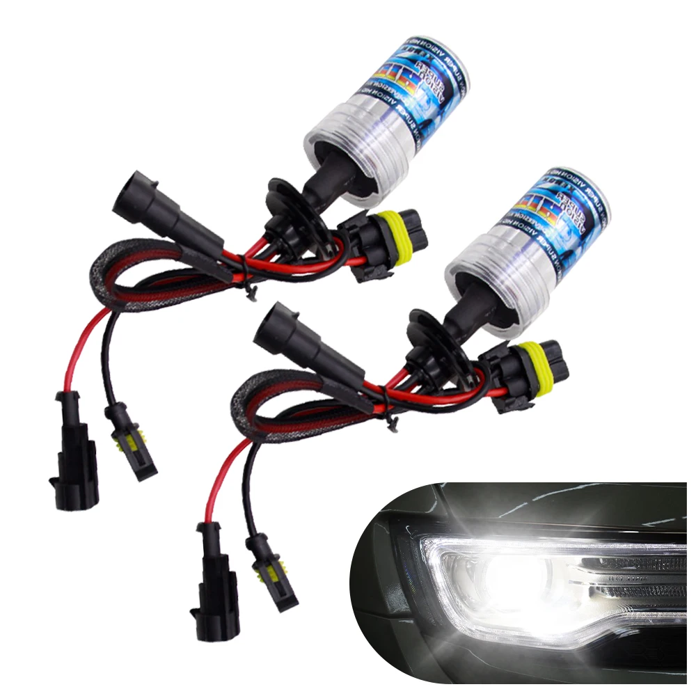 

2PCS Xenon H7 H11 H9 9005 9006 HB3 HB4 Auto HID Lamp 5000K 6000K 8000K 10000K 12000K 55W Headlight 12V DC Car Headlamp Bulbs