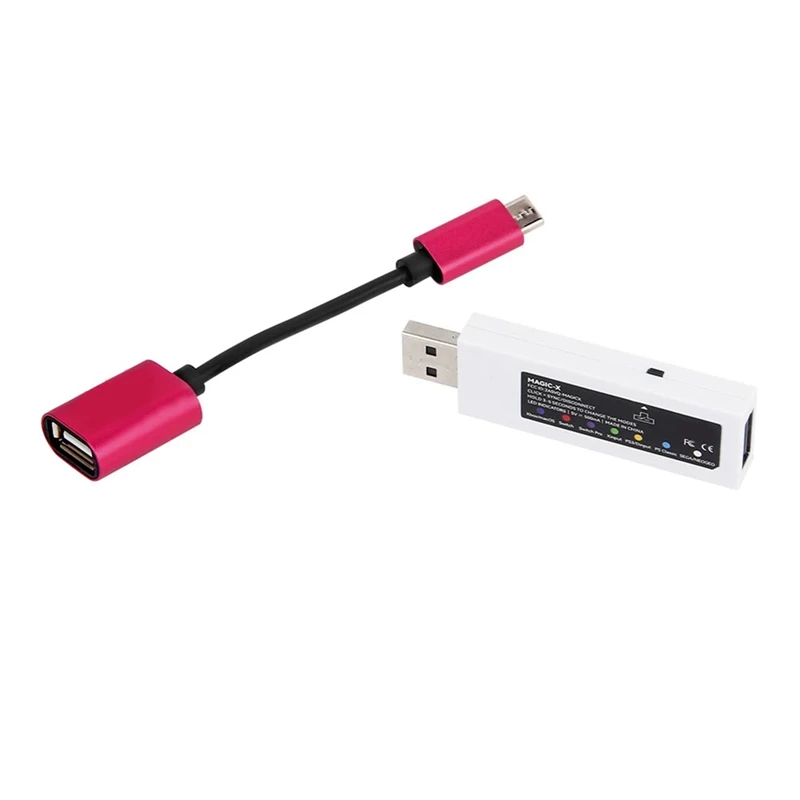 Voor MAGIC-X Usb Draadloze Adapter Voor Ps5/Ps4 Naar Serie X/S/Xbox1/Ps3/Switch/Raspberry Pi/Stoom/Sega/Pc/Neog