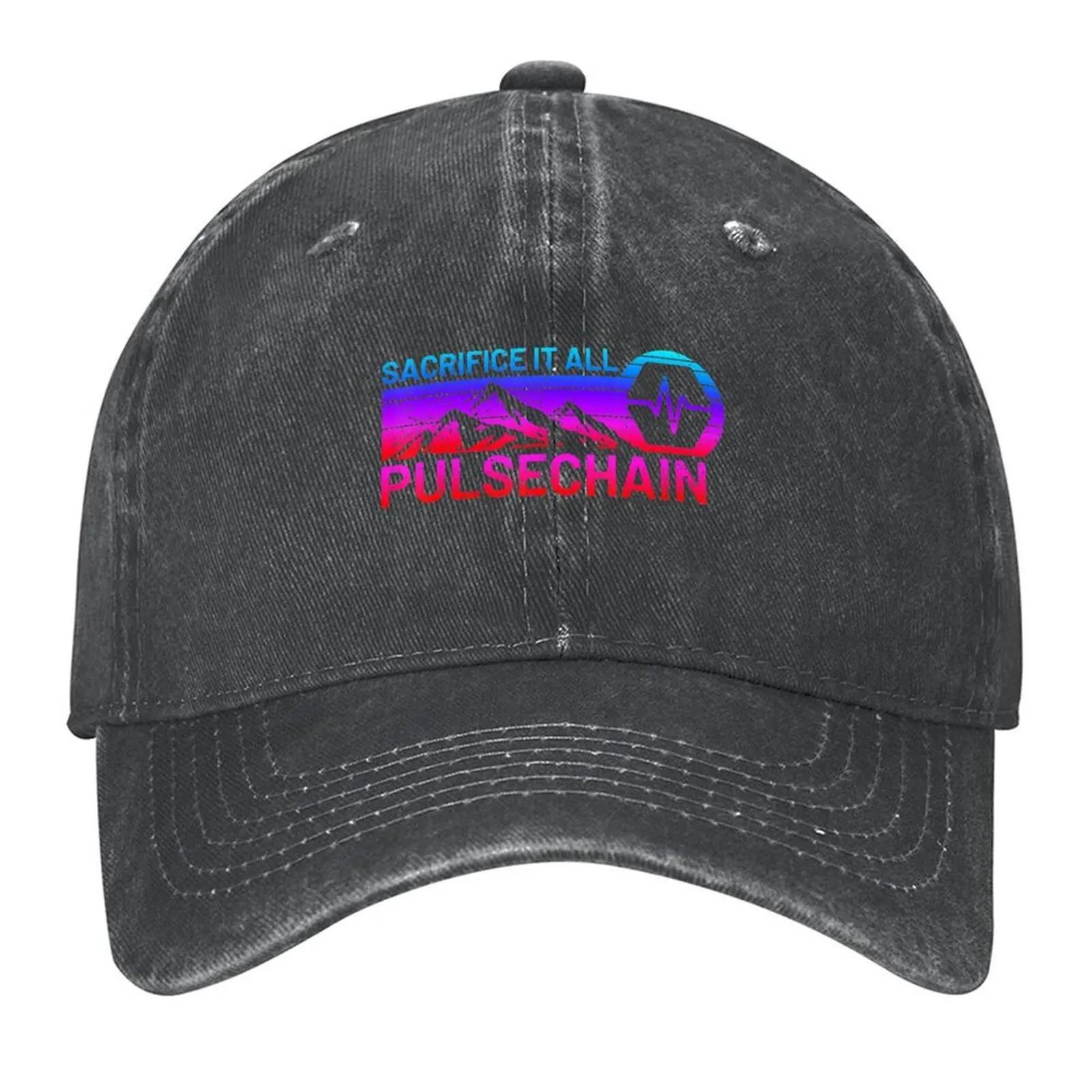 PulseChain Crypto HEX قبعة بيسبول قبعة الشمس للأطفال Snapback قبعة واقية من الشمس قبعة سائق الشاحنة السيدات الرجال