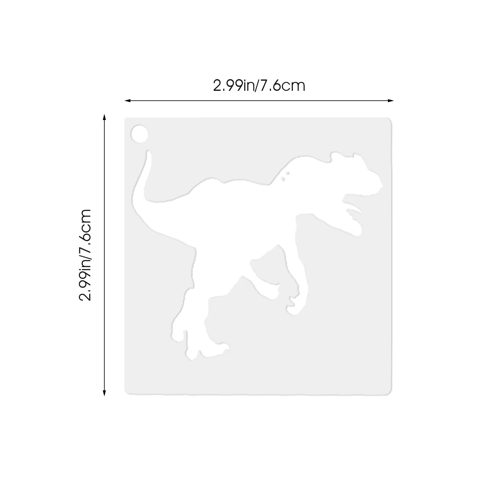 60Pcs Animal Craft Printing Stencils Washable Reusable Flexible DIY Decoration Spray Stencil Multi Function Supplies