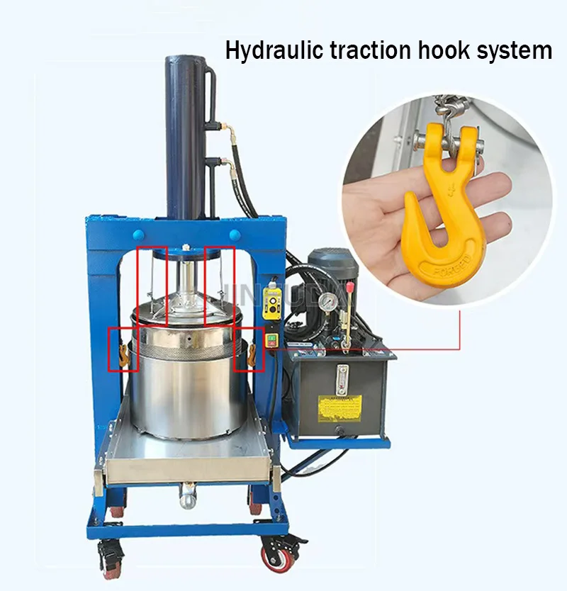 2026-Automatic Hydraulic Cold Press Cassava Hydraulic Press Pressing Dewatering Juicer Machine for Cassava