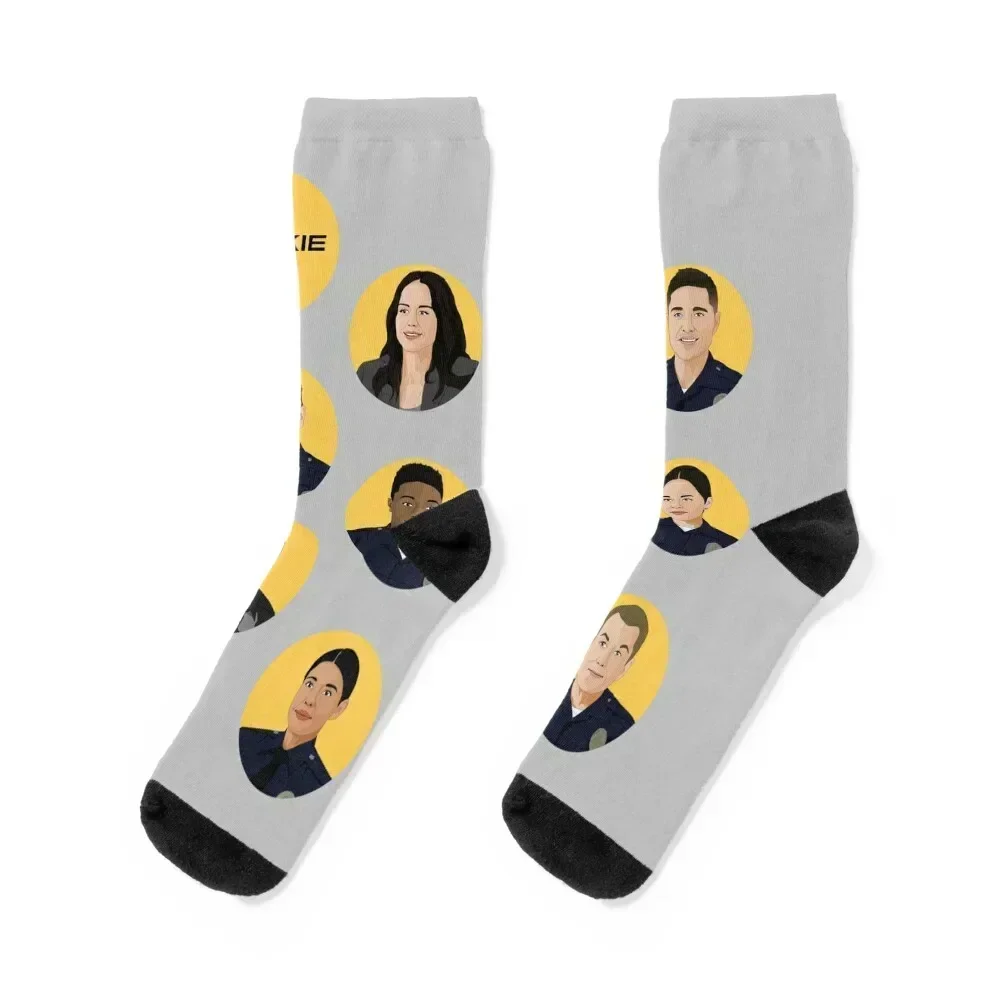 

Team Rookie graphic The Rookie Socks basketball gifts Toe sports hockey Woman Socks Men's