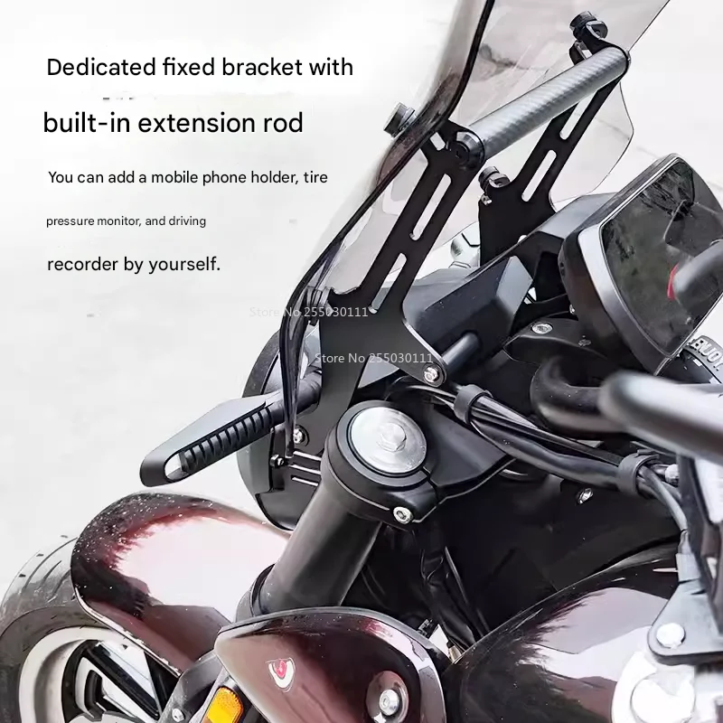 لـ GAOKIN THOR1000 GV نموذج تعديل الزجاج الأمامي GAOKIN THOR 1000 زجاج أمامي مخصص مرتفع وموسع #2