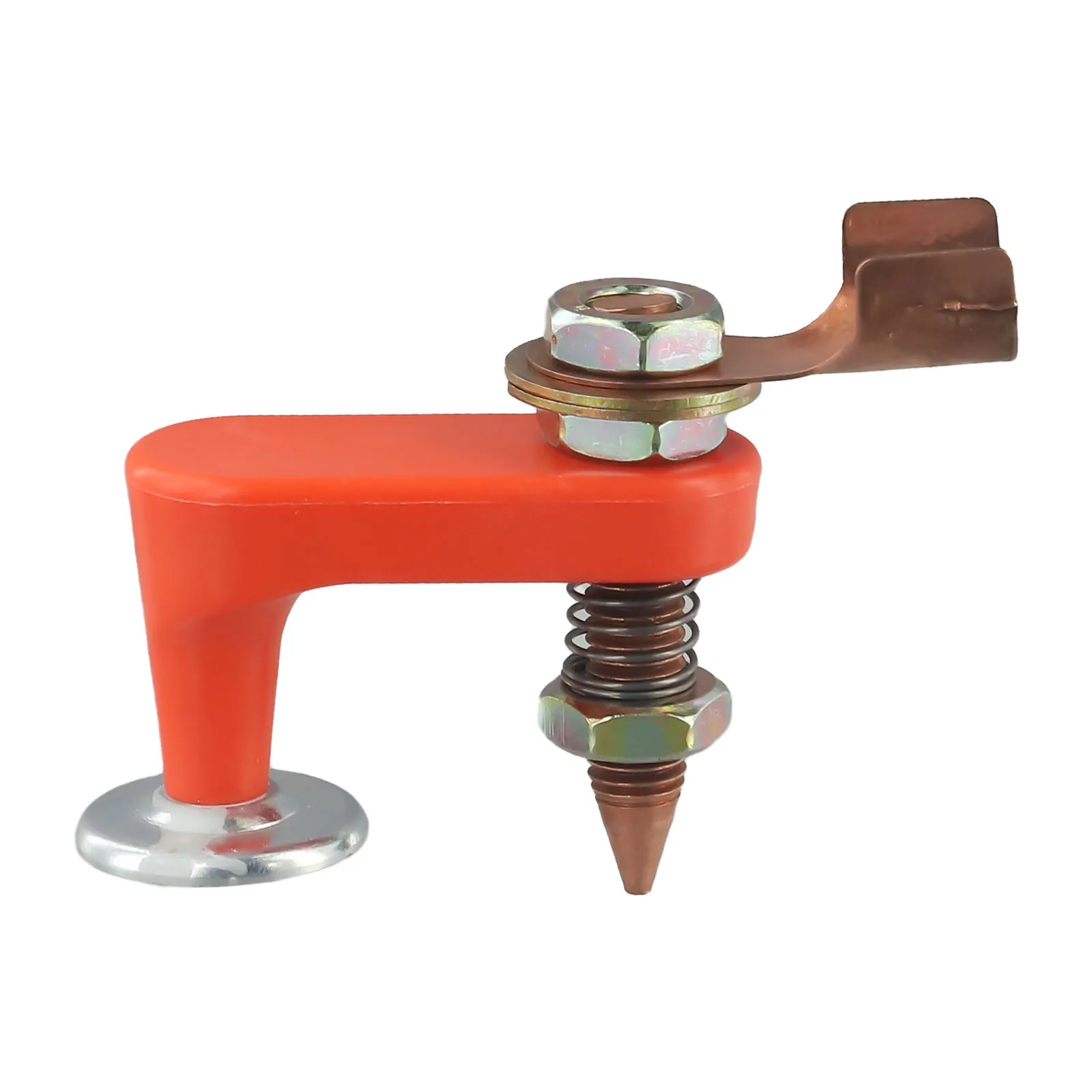 Single Double Head Magnetic Ground Clamp for Metalworking Welding Designed to Reduce Fatigue with Hands Operation