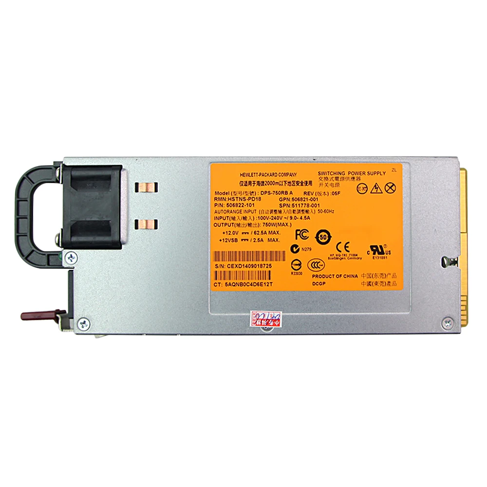 For HP DPS-750RB A DPS 750RB A 12V 60A 750W Power Supply Durable