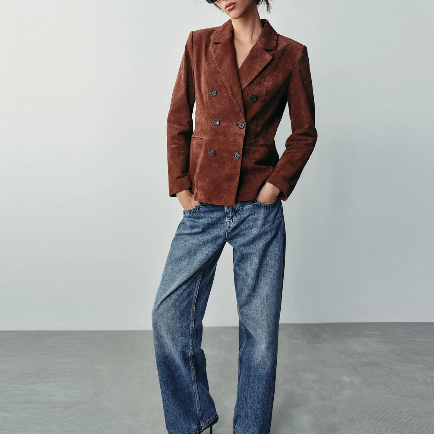 Slim Fit Long Sleeve Shirt Style Button up Women's Jacket Casual Fashion Autumn Outerwear ZADATA Brand 2026 New Arrival