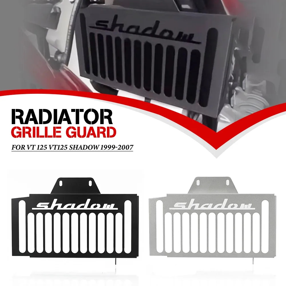

For Honda VT 125 VT125 shadow 1999-2003-2004-2005-2006-2007 Motorcycle Radiator Guard Grill Cover Protector Water Tank Radiator